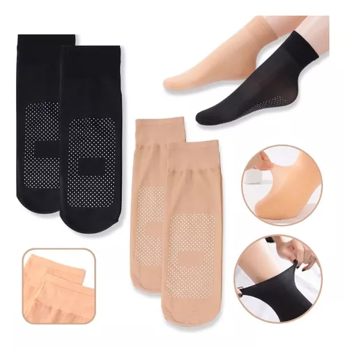 Medias Calcetines Panty Can Can Soquete De Mujer Liso Xpar