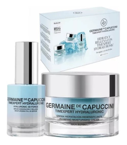 Pack Germaine Hydraluronic + Serum Hialurónico 3d Force