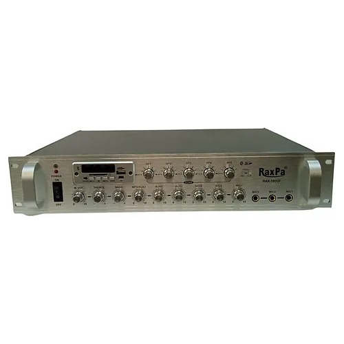 Amplificador Potencia Audio Comercial Raxpa T-180uf 180w