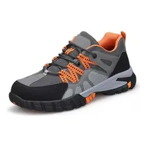 Comprar Calzado De Seguridad Deportivo Gris Con Naranja