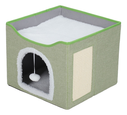 Gatito Plegable Cat House De 2 Capas