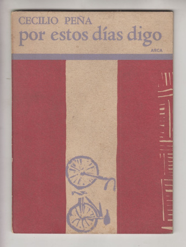 1966 Arte Teresa Vila Tapa Libro Poesia Cecilio Peña Uruguay