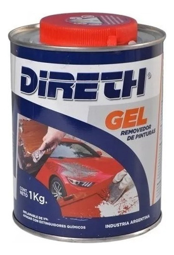 Removedor De Pintura Gel Direth X 1 Kg Dimension Color Pintu