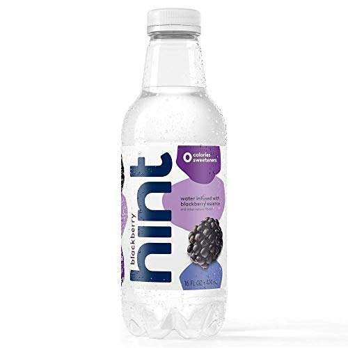 Sugerencia Agua Blackberry, (pack De 12) Botellas 16 Onza, I