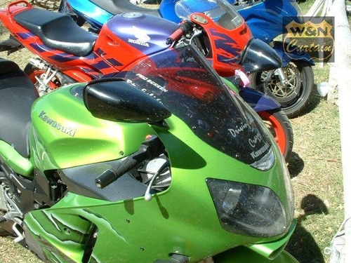 Doble Burbuja Ninja Zx 12 R Motos Kawasaki Parabrisa Zx12