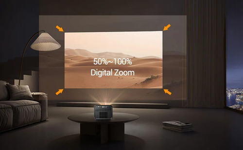 Projetor Laser Byintek R80 Fullhd 4k 2200 Ansi Android 11