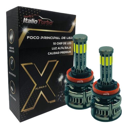 Kit Focos Led Faros Principales 10 Caras/ Baja Cambus Bsp