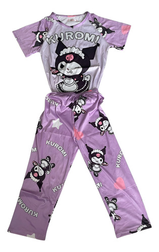 Pijama Morada Para Niñas - Confort Y Estilo