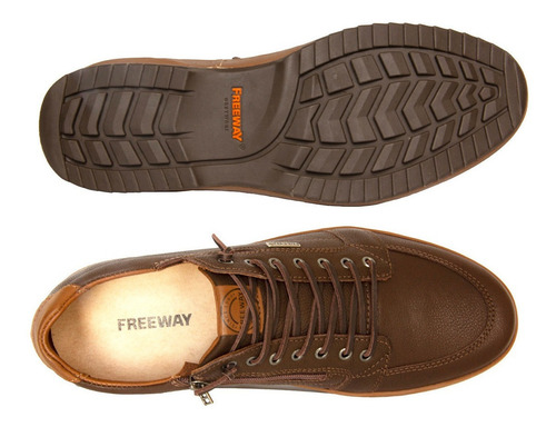 Imagem 5 de 5 de Sapatenis Masculino Freeway Legend Couro Original