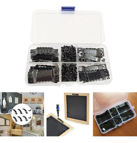 100 Piezas Colgador De Cuadros Accesorios For Colgar Con