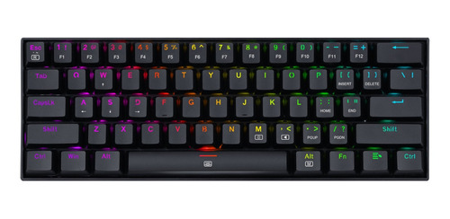 Teclado Mecanico Gamer Redragon Dragonborn Rgb K630 Switch B