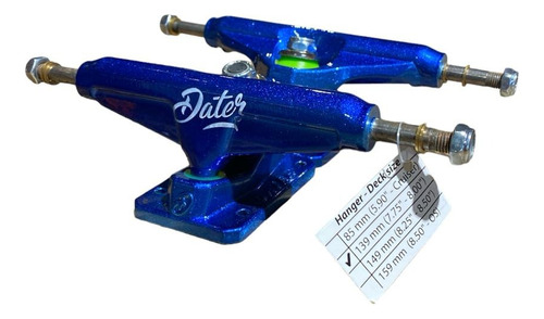 Trucks Para Skate Dater Full Color 139mm