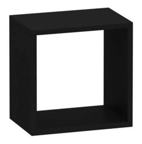 Nicho 20x20 Preto Mdf Decoração Quarto Sala Banheiro