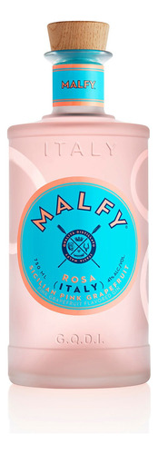 Ginebra Rose 750 Ml Italiana 41% Alcohol Malfy