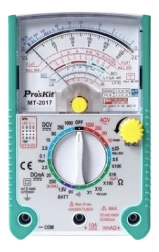 Multimetro Analogo Mt2017 Marca Proskit