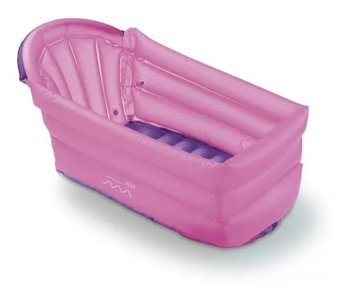 Banheira Inflável Bath Buddy Rosa Multikids Baby - Bb206 