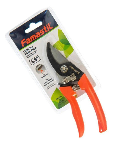 foto de Tesoura Para Poda Famastil 6,5 Polegadas
