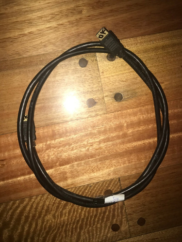 Cable Hdmi Negro 1,80 Plastico Sin Envios