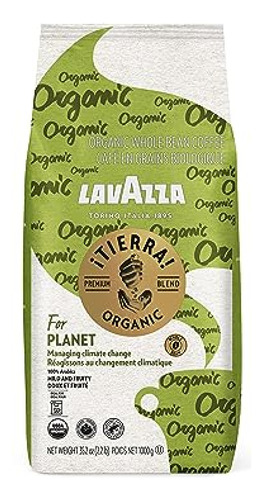 Cafe De Grano  Lavazza Tierra Orgánica! Mezcla De Café En Gr