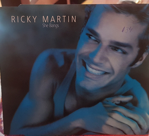 Ricky Martin Cd Single She Bangs Or Holanda L Descrip 