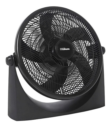 Turbo Ventilador 16 Liliana Vtf16p 5 Aspas 3vel 65w Negro