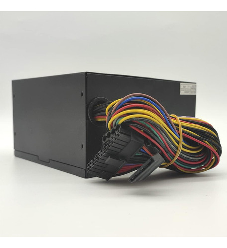 Fonte De Alimentação Para Pc Knup Kp-522 500w 127v/220v Cor Preto 127/220v