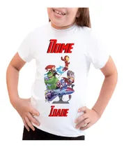 Comprar 3 Camisas Personalizadas Os Vingadores