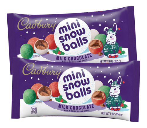 Christmas Cadbury Snowballs - Caramelos De Chocolate Con Lec