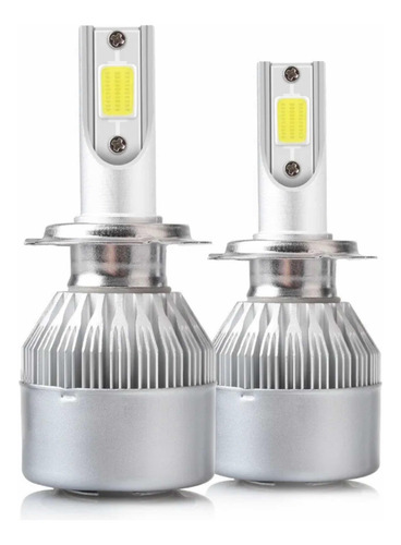 Par Bulbos Led 3800lm H4 H7 H13 9005 9006 F-150 Ram Cheyenne