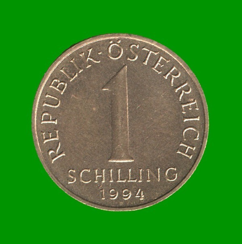 Moneda De Austria 1 Chelin, Año 1994, Estado Usada.-