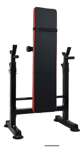 Press Banca Gym Banco Plegable 6 Reg Multiangular + Fondos