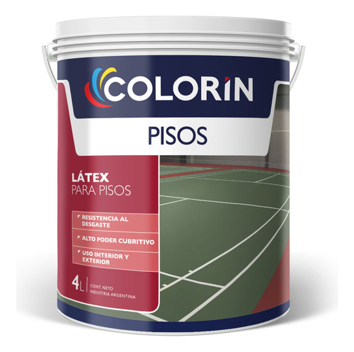 Colorin Pintura P/ Pisos X 20 Lts/ Proteccion De Superficies