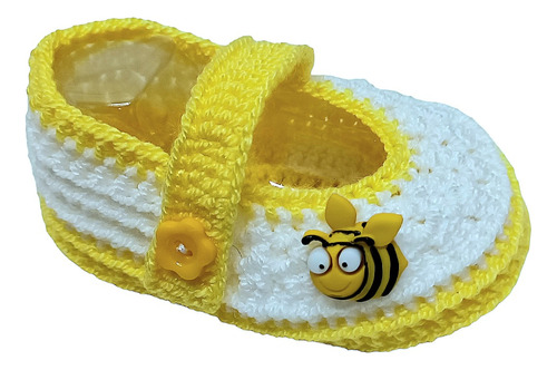 3 Pares De Zapatitos De Hilo Tejidos A Crochet Más Cintillo 