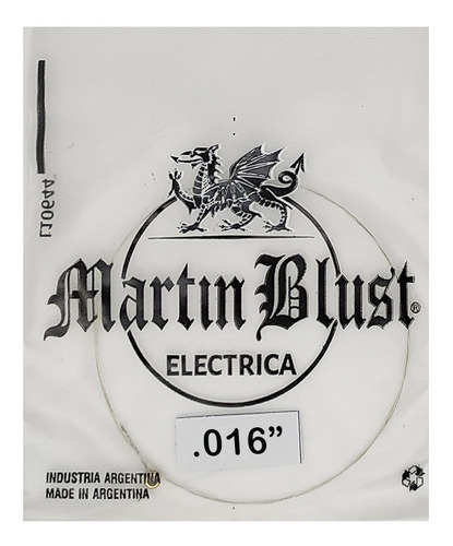Imagen 1 de 3 de Cuerda Suelta Guitarra Eléctrica 09 010 011 013 16 17 Martin