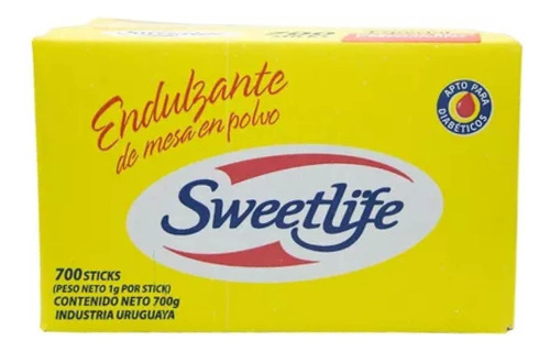 Edulcorante Sweetlife Caja X700 Unidades Suchina Sa