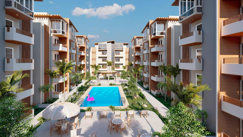 Apartamentos Con Doble Balcón Ideal Para Inversión, Bayahibe