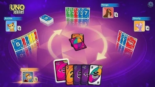 Imagen 3 de 3 de Juego De Cartas Uno Flip Juego De Mesa Naipes X 10