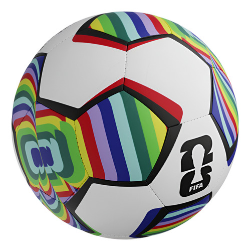 Bola de futebol Drb Fifa World 2026, tamanho: 5 cores, listras e cores