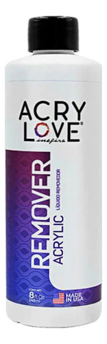 Removedor De Uñas Acrílico / Gel  Acrylove 8 Oz