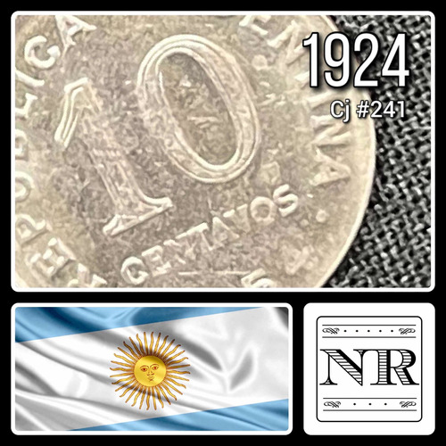 Argentina - 10 Centavos - Año 1954 - Cj #241 - Km #51 - Unc