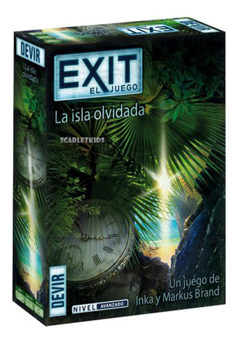 Exit Devir Varios Modelos Sala De Escape Juego Mesa Scarlet