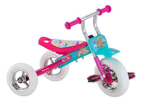 Barbie Triciclo Celeste / Fucsia