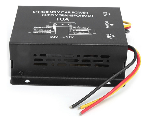 Transformador 10a Dc Convertidor De Corriente 24v A 12v Volt