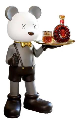 Figura Decorativo Mr. Bear Sr. Oso De Pie- 70cm De Altura