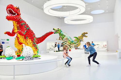 Lego House Dinosaurs 40366 Cantidad De Piezas 865