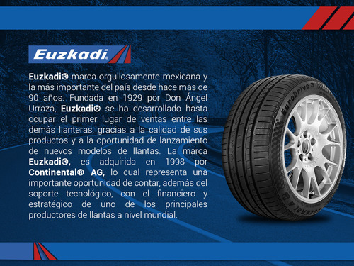 2 Llantas Medida 185/55r16 83h Euzkadi Eurodrive 3