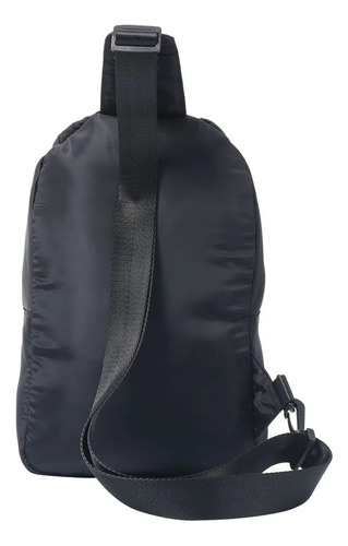 Totto Bolsa De Dama - Mujer Crossbody Ajustable Logar2.0241 Acabado De Los Herrajes Metalicos Color Negro Correa De Hombro Negro Diseño De La Tela Lisa Negro Lisa Metalicos Negro
