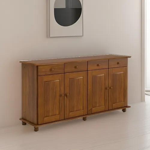 comprar Bargueño Aparador 4 Puertas Madera Maciza