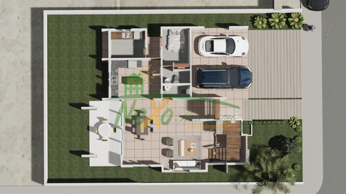 Imagen 12 de 12 de Casa Moderna En Residencial Cerrado (jpc-203)