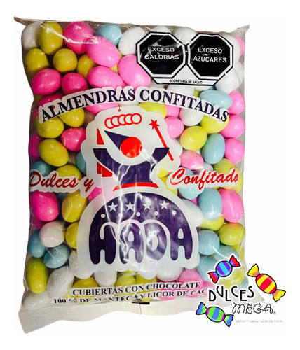 Hada Almendras Confitadas Color Pastel Chocolates 1kg